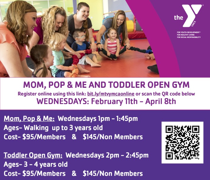 Mom Pop Me AND Toddler Open Gym